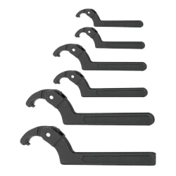 Williams JHWWS-476 Adjustable Pin Spanner Wrench 6-Piece Set