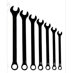 Williams WS1170BSC Black Combination Wrench Set in Pouch 7-Pieces 12-Point SAE