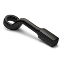 Wright Tool 19-75MM 45° Degree Offset Handle Striking Face Box Wrench 12-Point Metric 75 mm Black Finish