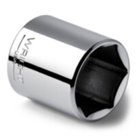 Wright Tool 30-06MM 3/8" Drive Chrome Standard Socket 6 Point Metric 6 mm