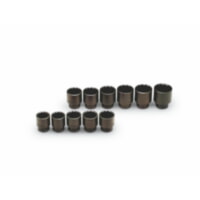 Wright Tool 604 3/4" Drive 11 Piece Standard Impact Socket Set 12-Point