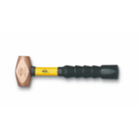 Wright Tool 9029 2.5 lb. Brass Hammer with Super Grip