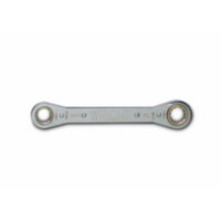 Wright Tool 9416 Ratcheting Box End Wrench Chrome Finish 12-Point Metric 7mm x 8mm