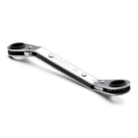 Wright Tool 9427 Box End Wrench, Reversible Ratcheting Chrome 12-Point SAE 5/8" x 11/16"