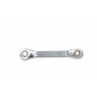 Wright Tool 9431 Offset Reversible Ratcheting 6-Point Box End Wrench 7 mm x 8 mm