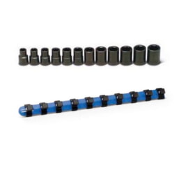 Wright Tool 460 1/2" Drive 12 Piece Standard Metric Impact Socket Set 6-Point