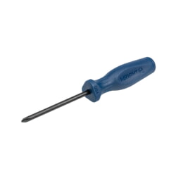 Wright Tool 9105 Phillips Screwdriver, Large Ergonomic 3-Flute Handle, #2 Tip, 8-1/4" Length