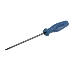 Wright Tool 9118 Cabinet Slotted Tip Screwdriver, Large Ergonomic 3-Flute Handle. 1/4" Slotted Tip, 14-1/4" Length