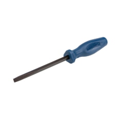 Wright Tool 9134 Slotted Screwdriver, Large Ergonomic 3-Flute Handle, Square Shank, 5/16" Tip, 10-7/8" Length