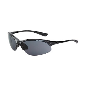 Crossfire Xcbr Crystal Black Frame- Smoke Lens Safety Glasses. MAIN 