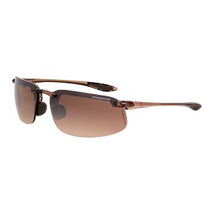 Crossfire ES4 Premium Safety Glasses - Crystal Brown Frame, HD Brown Flash Mirror Lens. MAIN 
