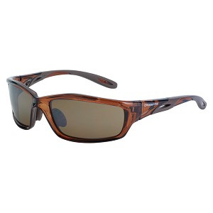 Crossfire Infinity Premium Safety Glasses, Crystal Brown Frame, HD Brown Mirror Lens. MAIN 