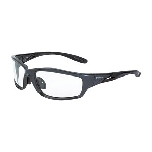 Crossfire Infinity Premium Safety Glasses, Shiny Pearl Gray Frame, Clear Lens. MAIN 