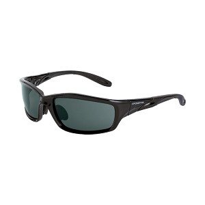 Crossfire Infinity Premium Safety Glasses, Crystal Black Frame, Smoke Lens. MAIN 