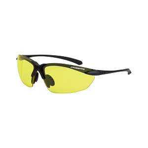 Crossfire Sniper Premium Matte Black Frame Safety Glasses Yellow Lens. MAIN 