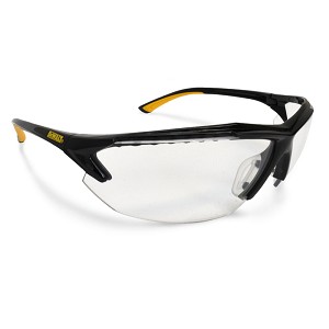 DEWALT DPG106 Spector™ In-Viz Bifocal Safety Glass - Black / Yellow Frame - Clear Lens - 2.5 Diopter 