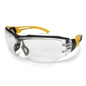 Dewalt DPG108 Renovator Black Frame Premium Safety Glasses Clear Anti-Fog 