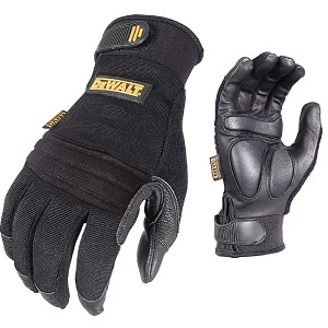 Dewalt DPG250 Padded Leather Palm Glove 