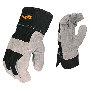 Dewalt Economy Leather Palm Work Glove 