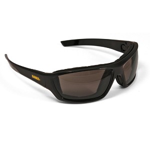DEWALT Converter Black Frame Safety Glasses/Goggles Hybrid Smoke Anti-Fog 
