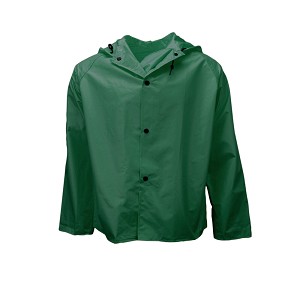 Neese 35001-00-1-GRN Lightweight Flame Resistant Jacket Green With Hood 