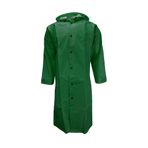 Neese 56001-30-1-GRN Qualited Green Rain Coat Minimum of 48" long with Hood 