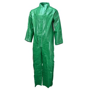 Neese 96001-51-1-GRN Heavyweight Coverall Ideal For Incidental Chemical Splash Green 