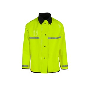 Neese UN011-03-1-LBK Hi-Vis Lime/Black Reversible Jacket with Hood and Reflective Taping 
