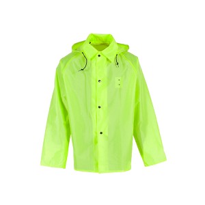Neese UN475-03-1-LIM 475 Duty Series Jacket with Badge Patch and Attached Hood, Lime Color 