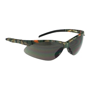 Radians Apocalypse Camo Frame Anti-Fog Safety Glasses with Neck Cord Smoke Anti-Fog 