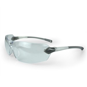 Radians BAL1 Balsamo Safety Glasses with Dual-Mold Rubber Temple Pads Clear Anti-Fog 
