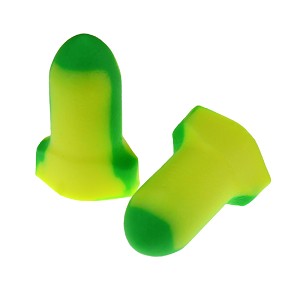 Deterrent Dual Color Foam Earplug. MAIN 