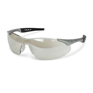 Radians Rock Silver Frame Safety Glasses Indoor/Outdoor. MAIN 