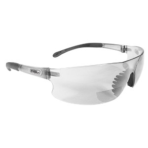 Radians Sequel RSx Clear Lens Bi-Focal Safety Glasses with Magnification Diopter Molded into Lens. MAIN 