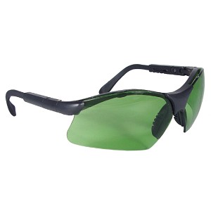 Radians Revelation Black Frame Safety Glasses with 4-Position Telescoping Temples IRUV 2.0 Lens. MAIN 