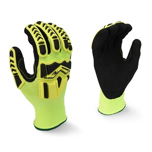 Radians RWG23 High Visibility Work Glove with TPR and Padded Palm 