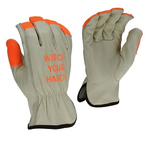 Radians RWG4221HV Hi-Viz Finger Driver Glove 