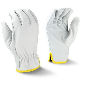 Radians RWG4710L RWG4710 Economy Goatskin Leather Driver Glove Keystone Thumb 