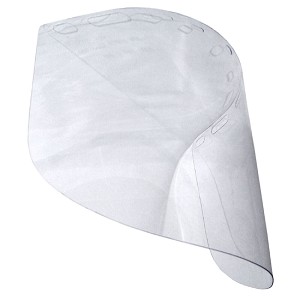 Radians Hardhat Face Shield .040 x 9 x 15 1/2 Clear Acetate 