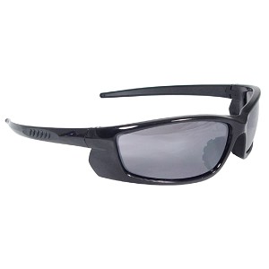 Radians Voltage Black Frame Safety Glasses Smoke 