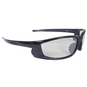 Radians Voltage Black Frame Safety Glasses Indoor/Outdoor 