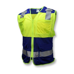 Radians CSV6-01Z2 Cutom Vest Type O Class 1 Blue 