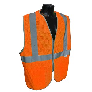 Radians HV-5ANSI-PCZ USA Developed Vest Class 2 Orange 