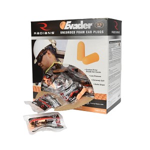 Radians Evader™ 33 Disposable Foam Earplugs - Uncorded 