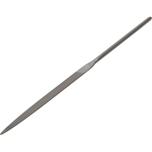 Bahco 2-301-16-0-0 Bastard Cut Tapered Edge Flat Needle File Without Handle 6-1/4 Inch 