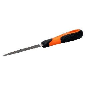 Bahco 1-170-10-1-2 Bastard Cut Three Square Engineering File With Handle 10 Inch 
