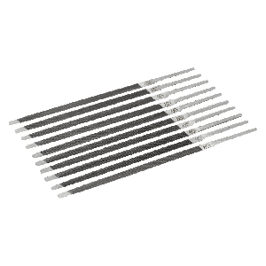 Bahco 4-288-06-2-0 Second Cut Sharpening File, Double Extra Slim Taper File Without Handle 6-Inch 