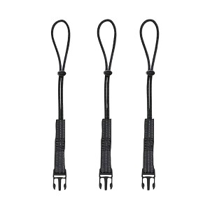 Ergodyne Squids 3103 Standard Black Accessory Kit - Detachable Loops 3-pack MAIN 