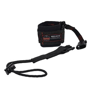 Ergodyne Squids 3116 Black Pull-On Wrist Lanyard - Buckle - 3lbs 19057 MAIN 