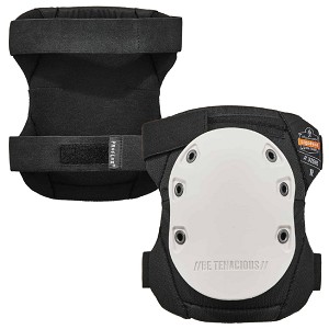 Ergodyne ProFlex 315HL White Cap Abrasion-Resistant Knee Pad - Long Hard Cap - HL 18316 MAIN 
